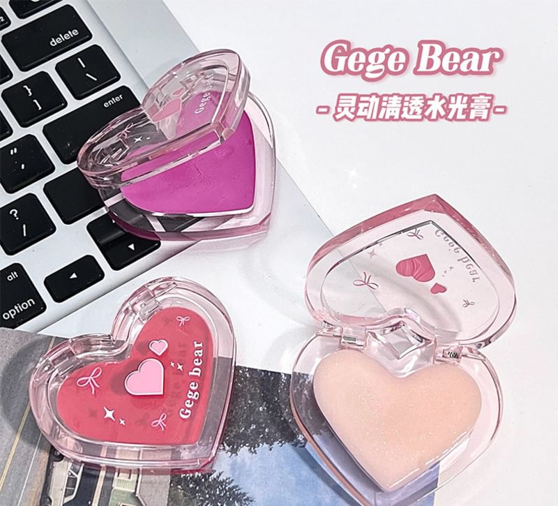 Gege Bear - Clear Watery Cheek Highlighter - 1-4