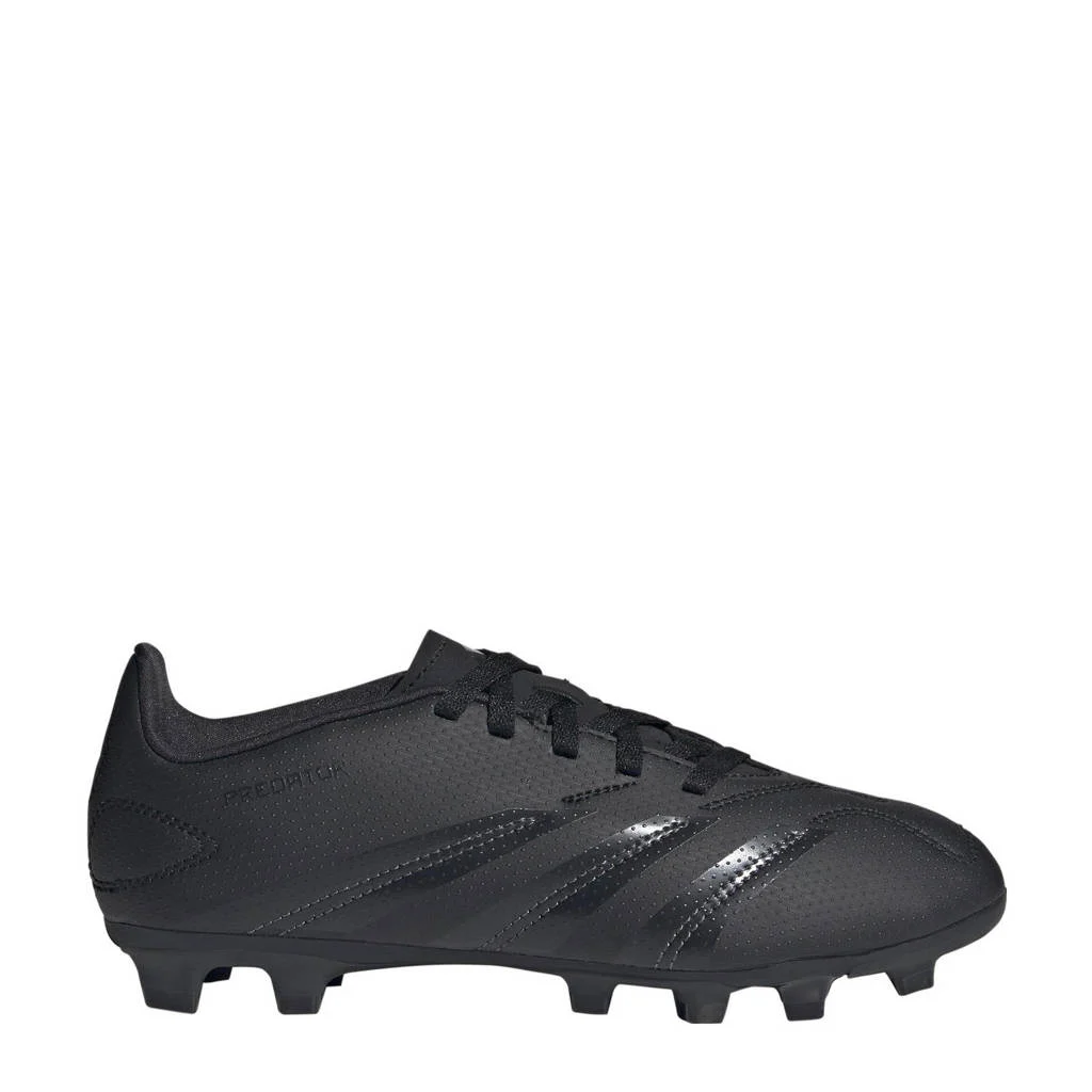adidas Predator Club TxG junior voetbalschoenen zwart/antraciet