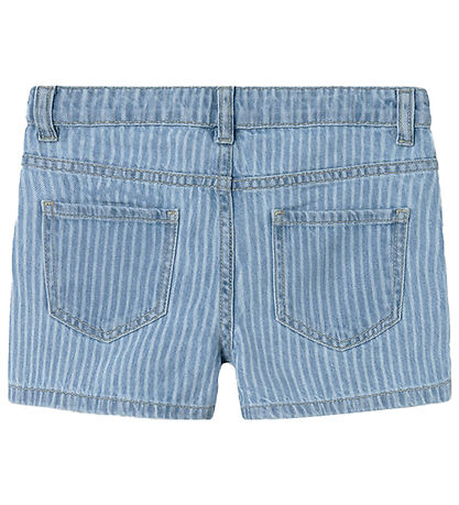 Name It Shorts - NkfRose - Denim Blue m. Striber