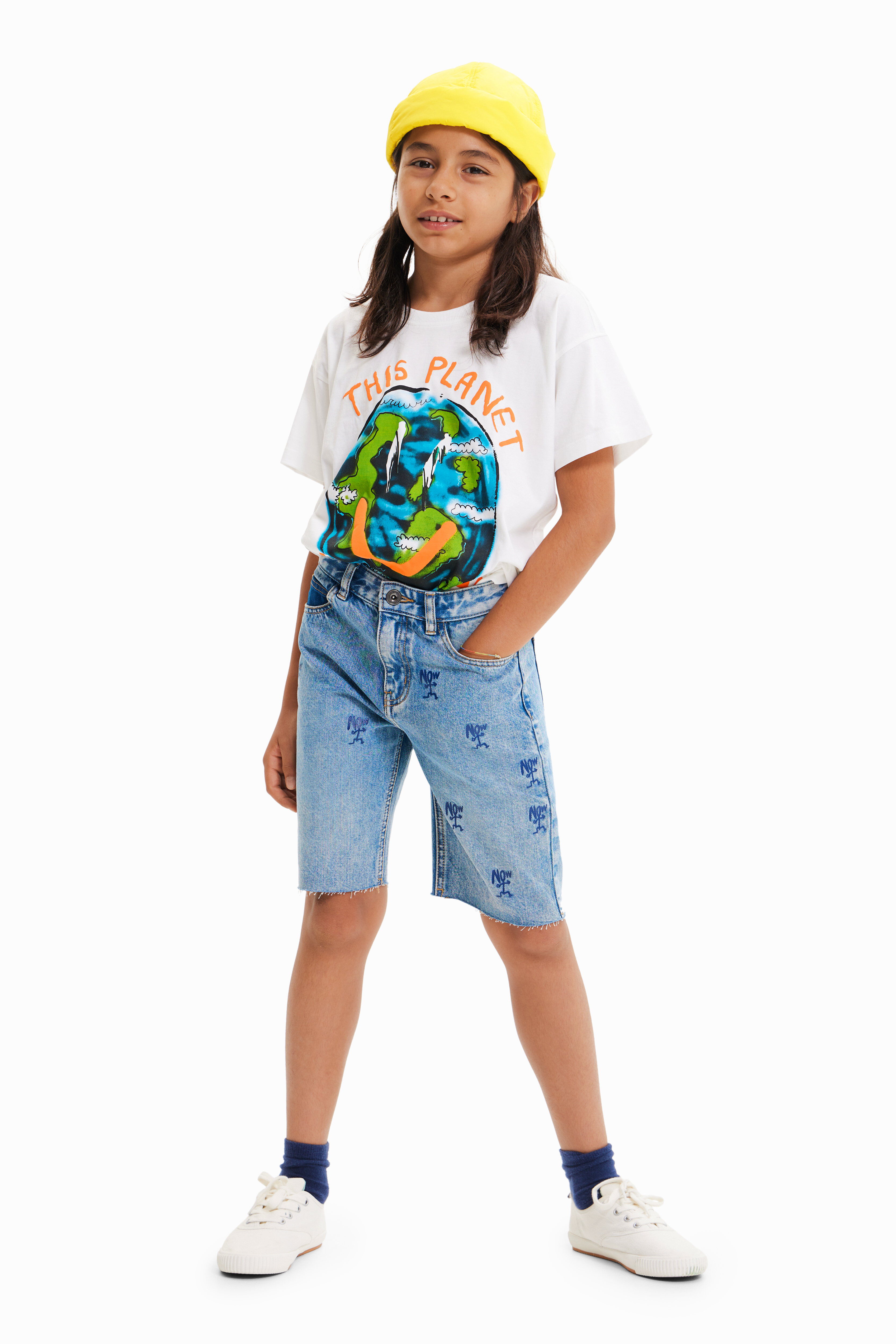 Bermuda en jean Now