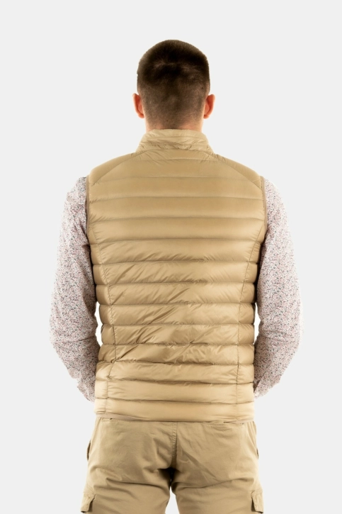Gilets ss manche jott doudoune sans manchetom 804 beige