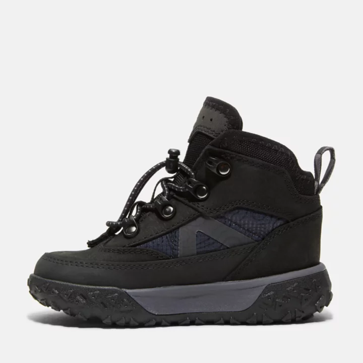 Chaussure imperméable Greenstride Motion 6 pour tout-petit en noir