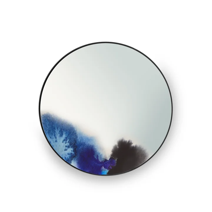 Petite Friture - Francis Wandspiegel small, blau