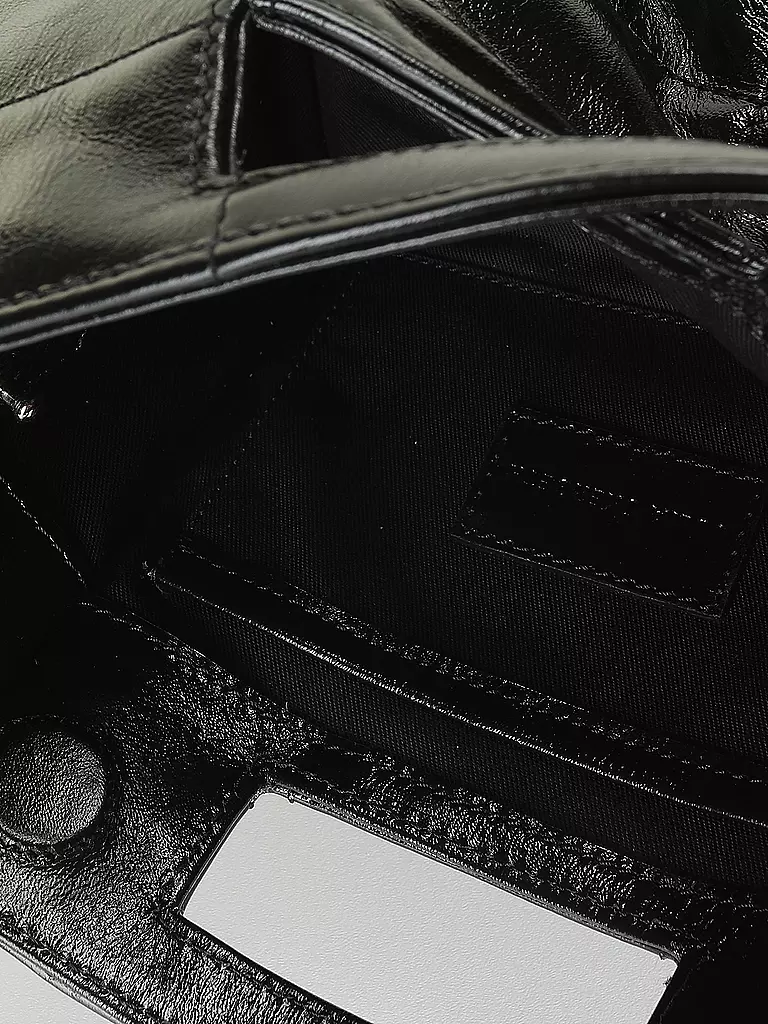 JULIA SKERGETH Ledertasche - Mini Bag THE QULITED BAG MINI schwarz