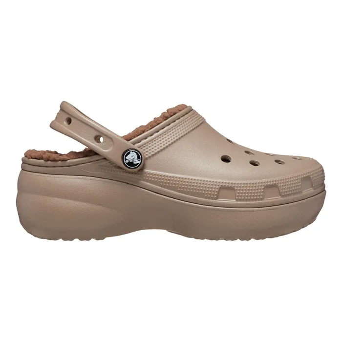 Crocs Classic Platform Lined Clog Instappers Dames