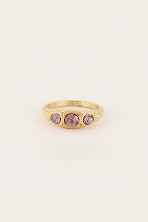 Triple strawberry ring