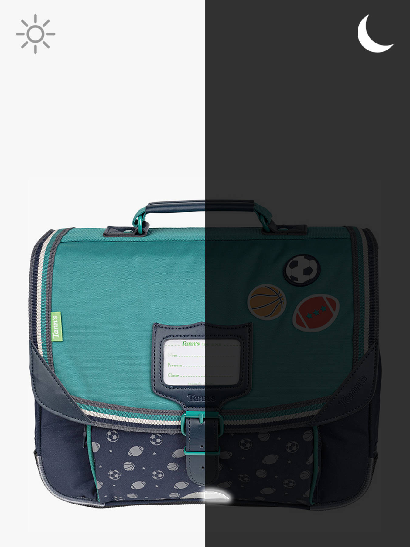 Cartable 1 compartiment TANN'S