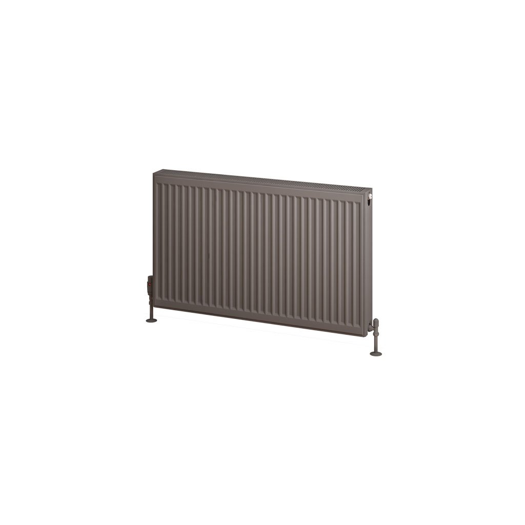 Eastbrook Type 22 paneelradiator 100x60cm 2074W antraciet