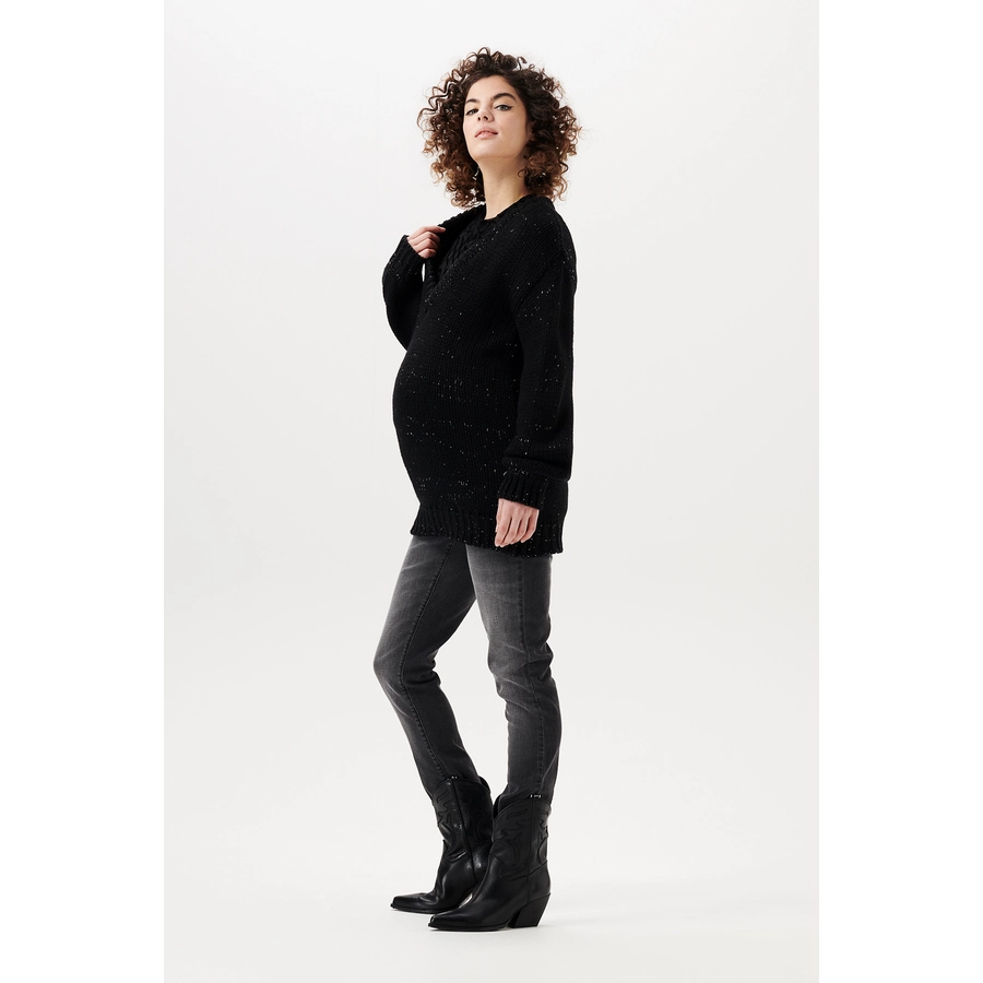 SUPERMOM Pullover Dent Black