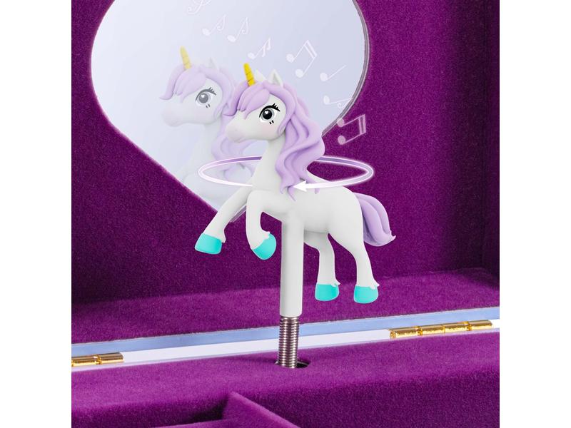Craze Musikspieldose Einhorn Musikalisches Schmuckkästchen