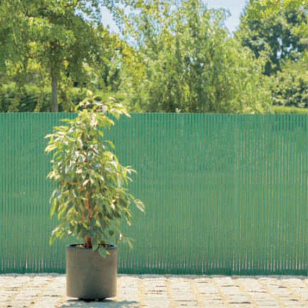 Canisse double face PVC vert