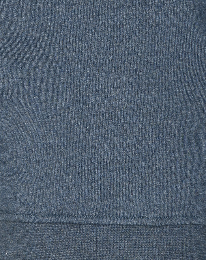 Kapuzen-Sweatjacke NADIRA UNI in indigo melange