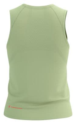 Débardeur Compressport Trail Racing Vert Femme