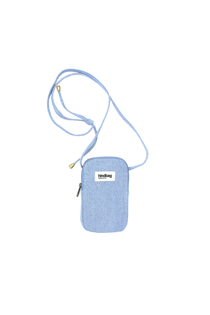 Pochette téléphone Bill Denim Bleu