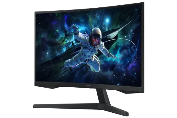 Samsung Odyssey G5 S27CG554EU - G55C Series - LED-skærm - gaming - kurvet - 27