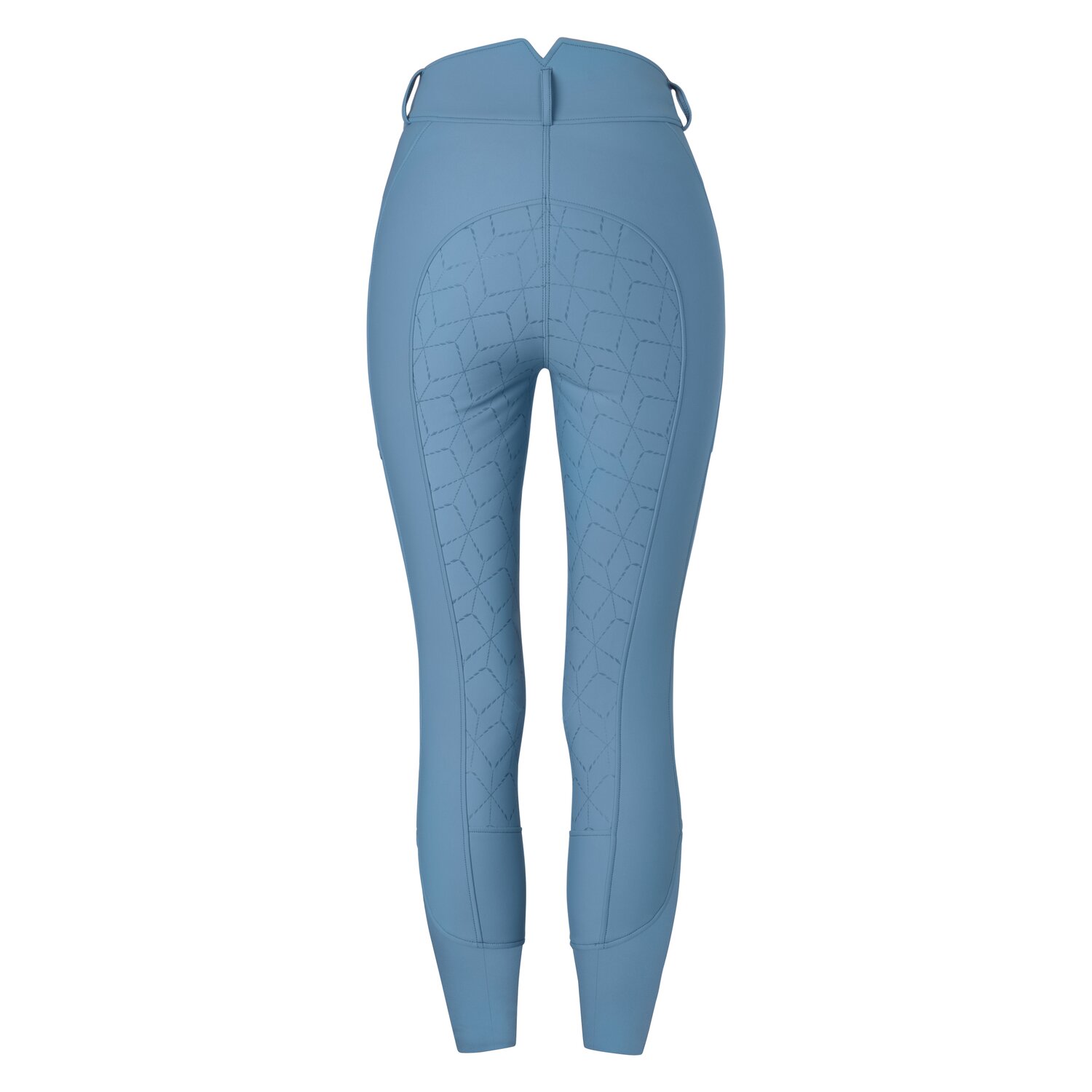 RIDE now Softshell Grip-Vollbesatz-Reithose - sky blue