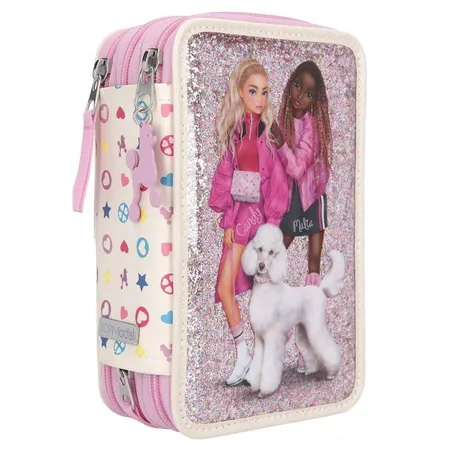 Depesche TOPModel 3-Fach Federtasche BLING BLING