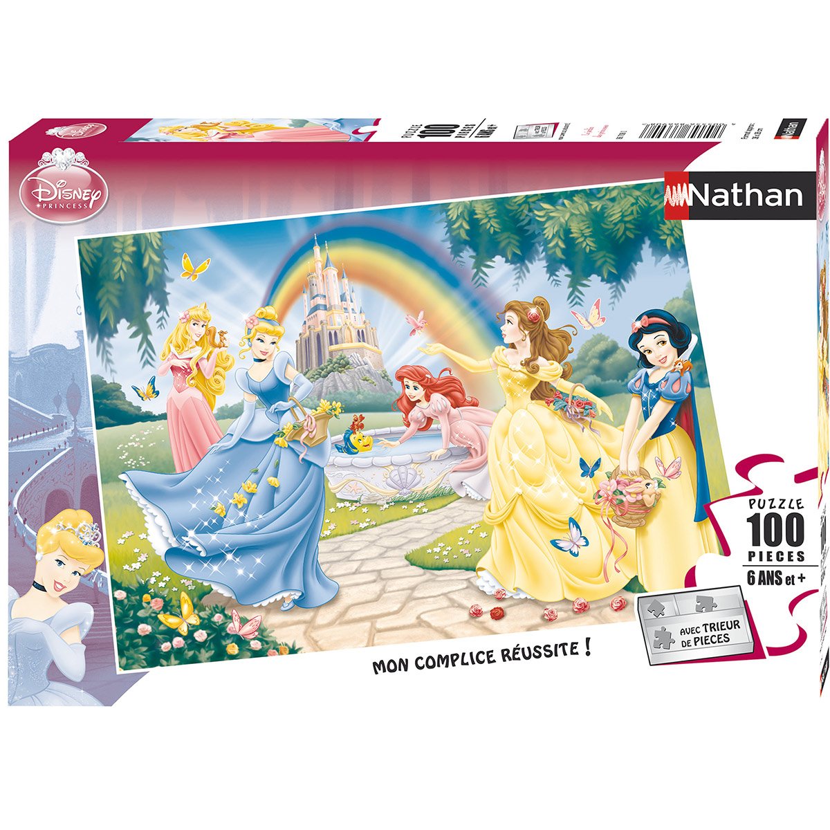 Puzzle 100 pièces : le jardin des princesses