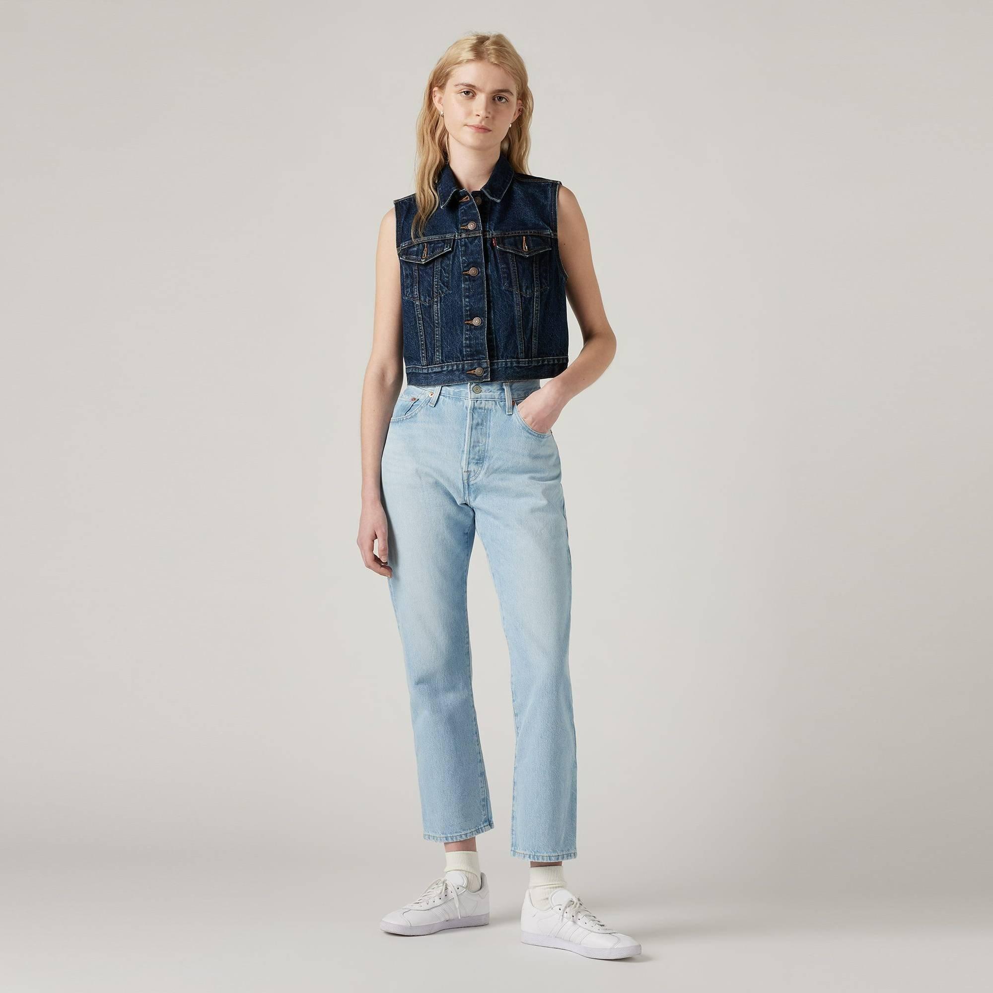 Levis 501 Cropped Jeans