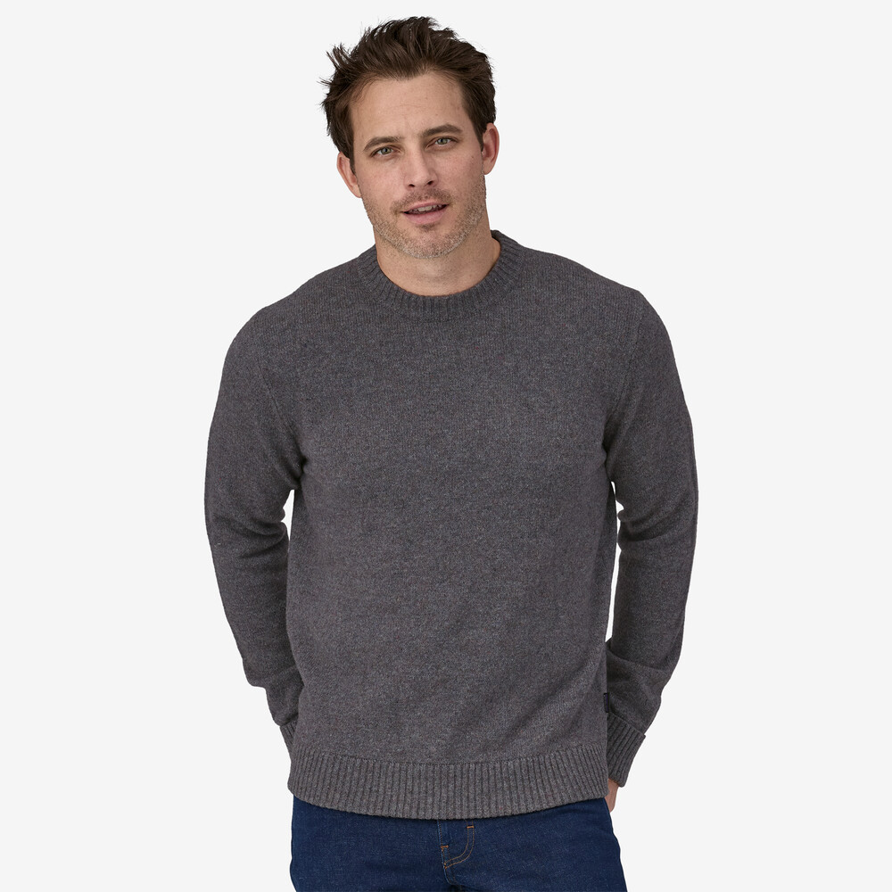 Herrenpullover aus recycelter Wollmischung
