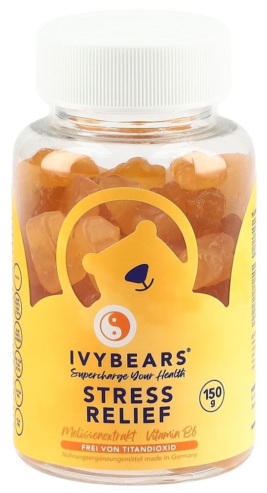 Ivybears Stress Relief Gummipast Ds 60 Stk