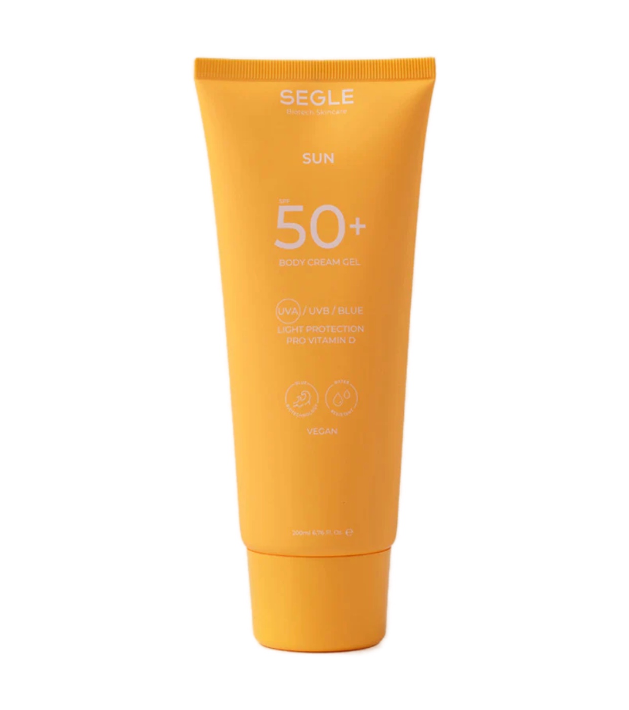 SEGLE - Protetor solar corporal com proteção solar e vitamina D SPF 50+