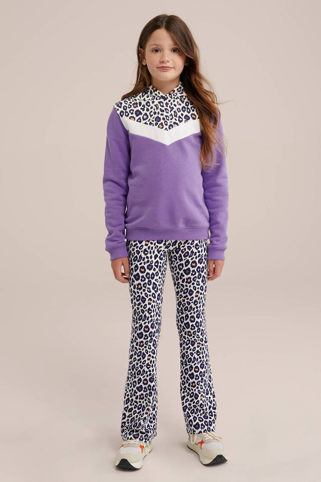 WE Fashion broek met all over print