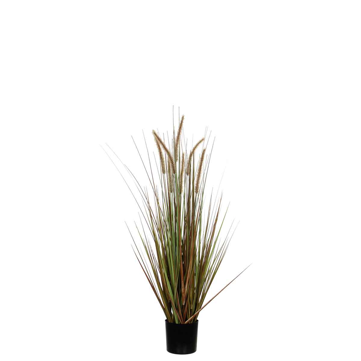 Mica decorations plante artificielle pluimgras - 45x45x120 cm - pvc - vert