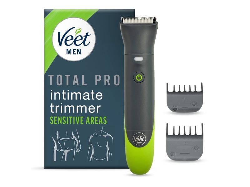 Veet MEN Präzisionstrimmer Veet Intimate Men Für Männer wurde speziell für empfindliche Körperbereiche