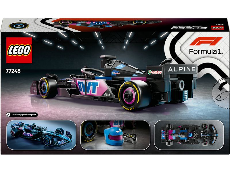LEGO® Speed Champions BWT Alpine F1 Team A524 Rennauto 7724 Lego-Rennwagen