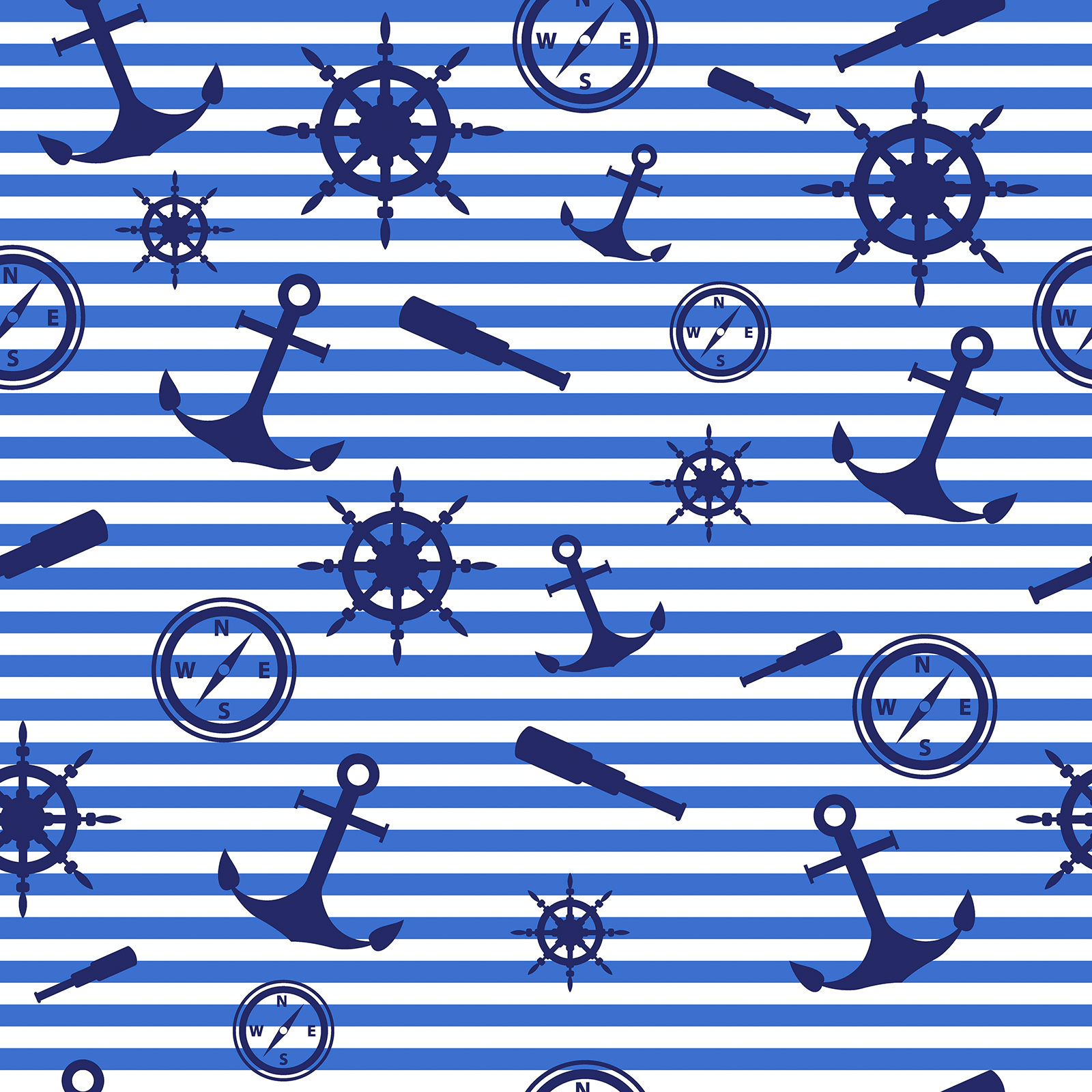 Stoff - Marine - blau - 160 cm