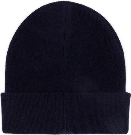 Knowledge Cotton Apparel Muts Wol Donkerblauw 82206-1001 Navy kopen