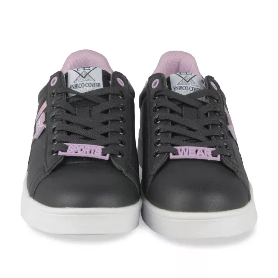 Baskets NOIR ENRICO COVERI