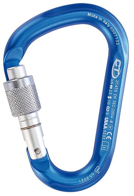 CLIMBING TECHNOLOGY - MOUSQUETON SNAPPY SCREW GATE