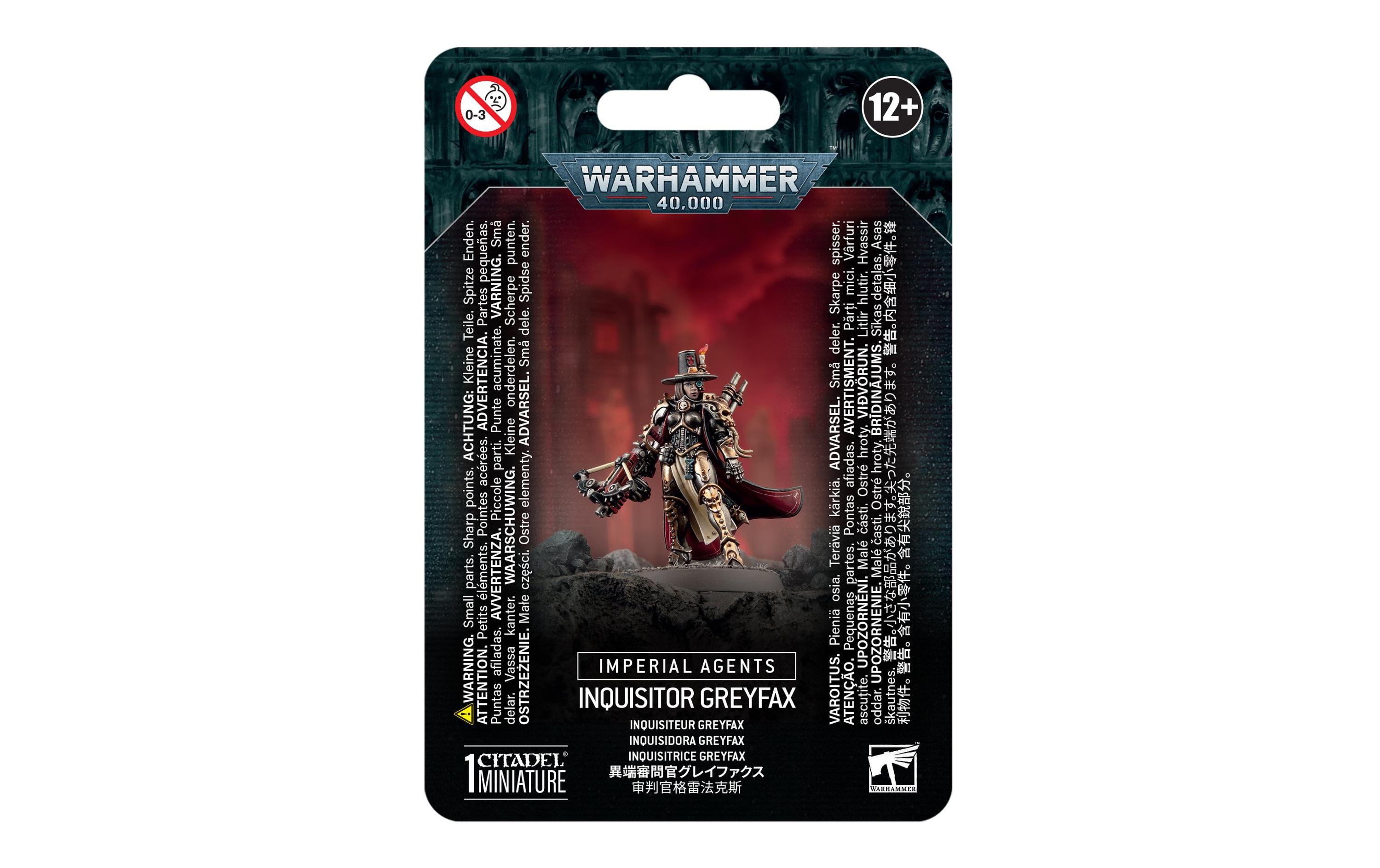 Figur Warhammer 40.000 Imperial Agents: Inquisitrice GreyfaxWarhammer 40.000 Imperial Agents: Inquisitrice Greyfax Bausatz