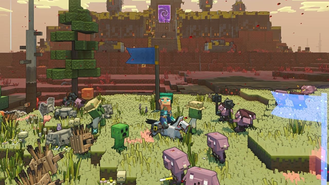 Minecraft Spielesoftware »Minecraft Legends - Deluxe Edition« PlayStation 4