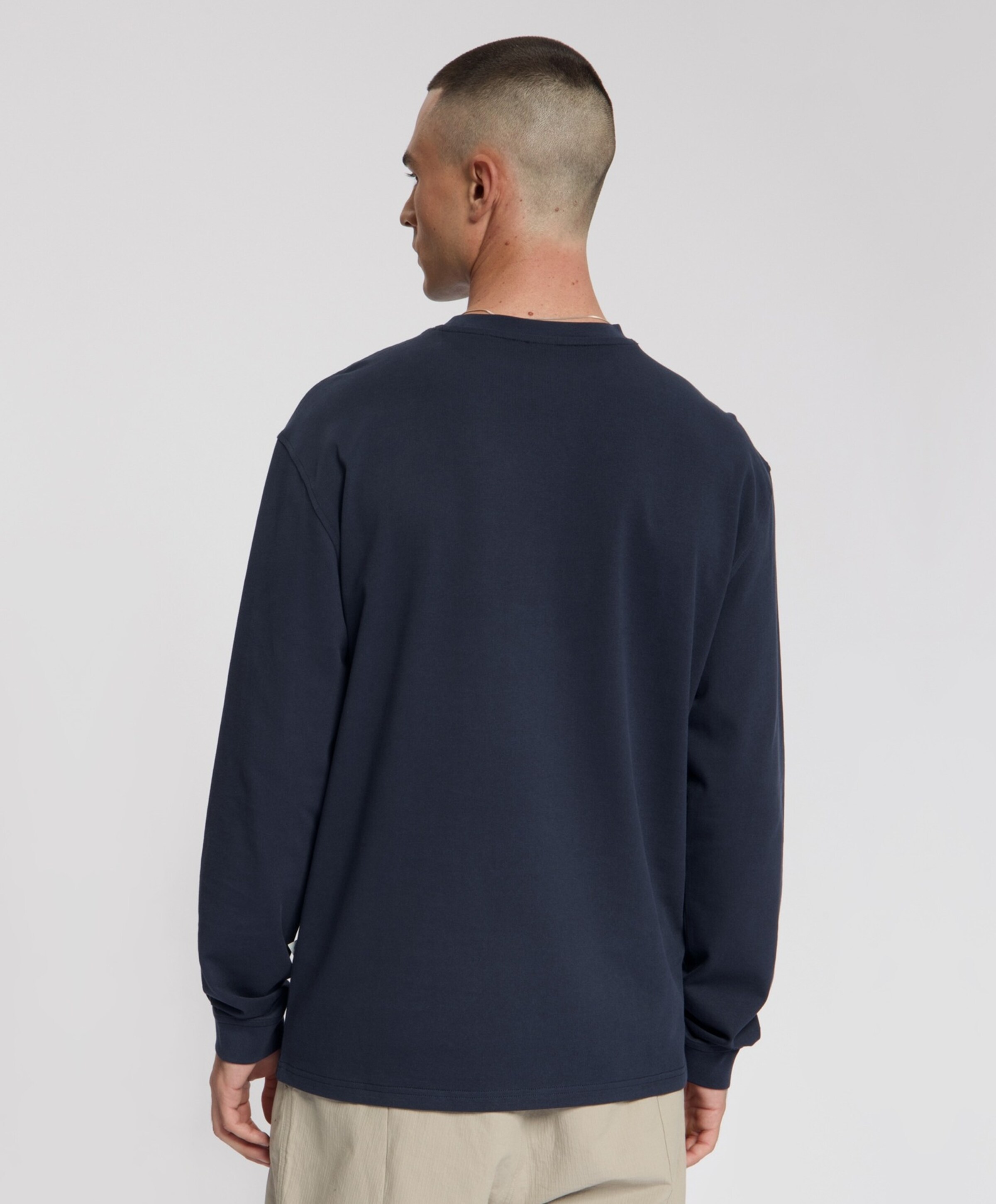 Law of the Sea Heren longsleeve blauw