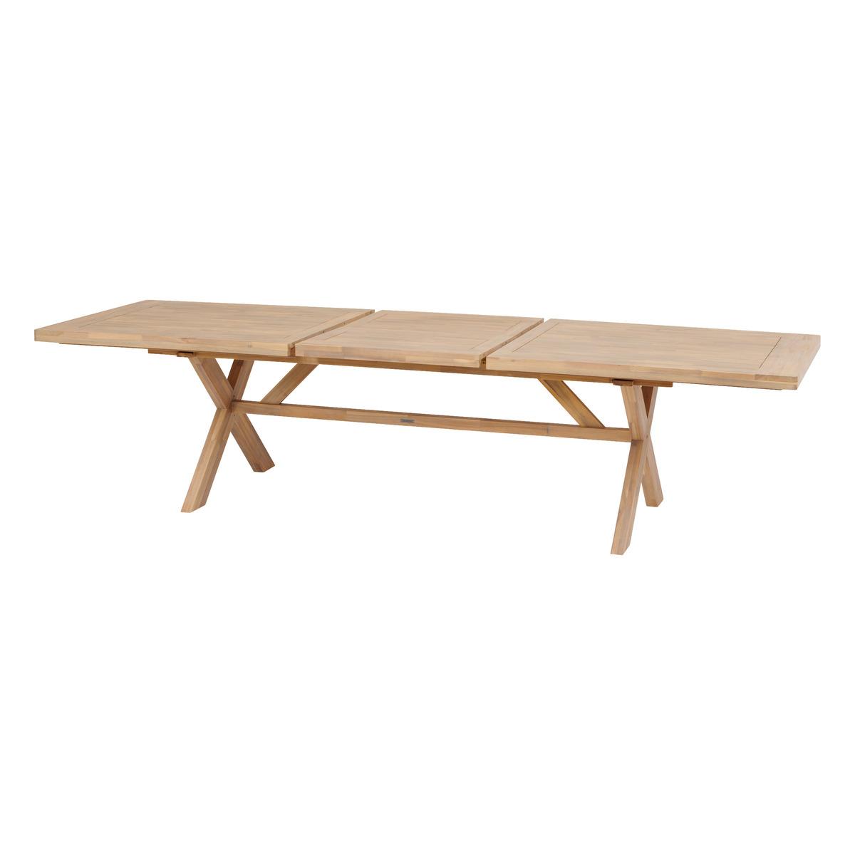 TABLE XENIA EXTENSIBLE ACACIA 12 PLACES