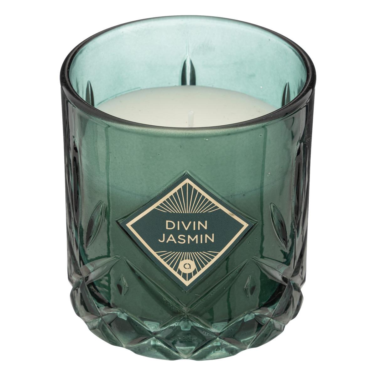BOUGIE PARFUMEE VERRE COLLECTIONNEUR JASMIN 240G