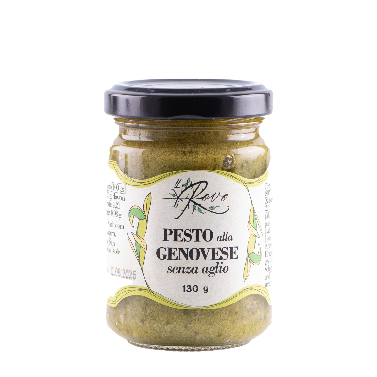 Pesto Genovese Senza Aglio, 130 g