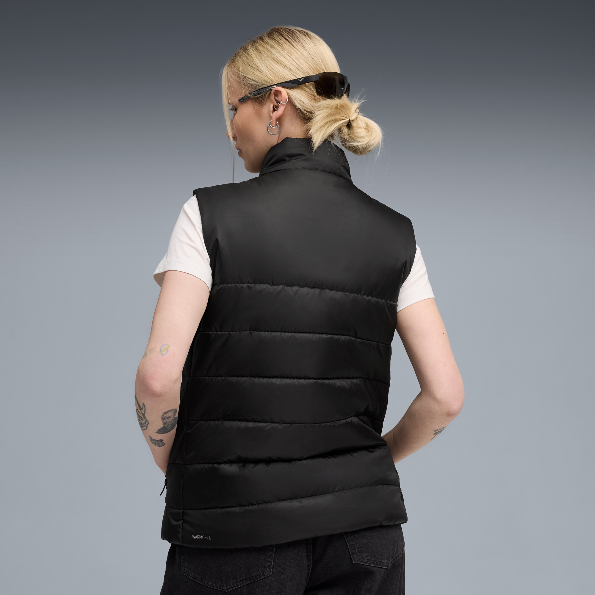 PUMA Winterjacke »ESS PADDED VEST« ohne Kapuze