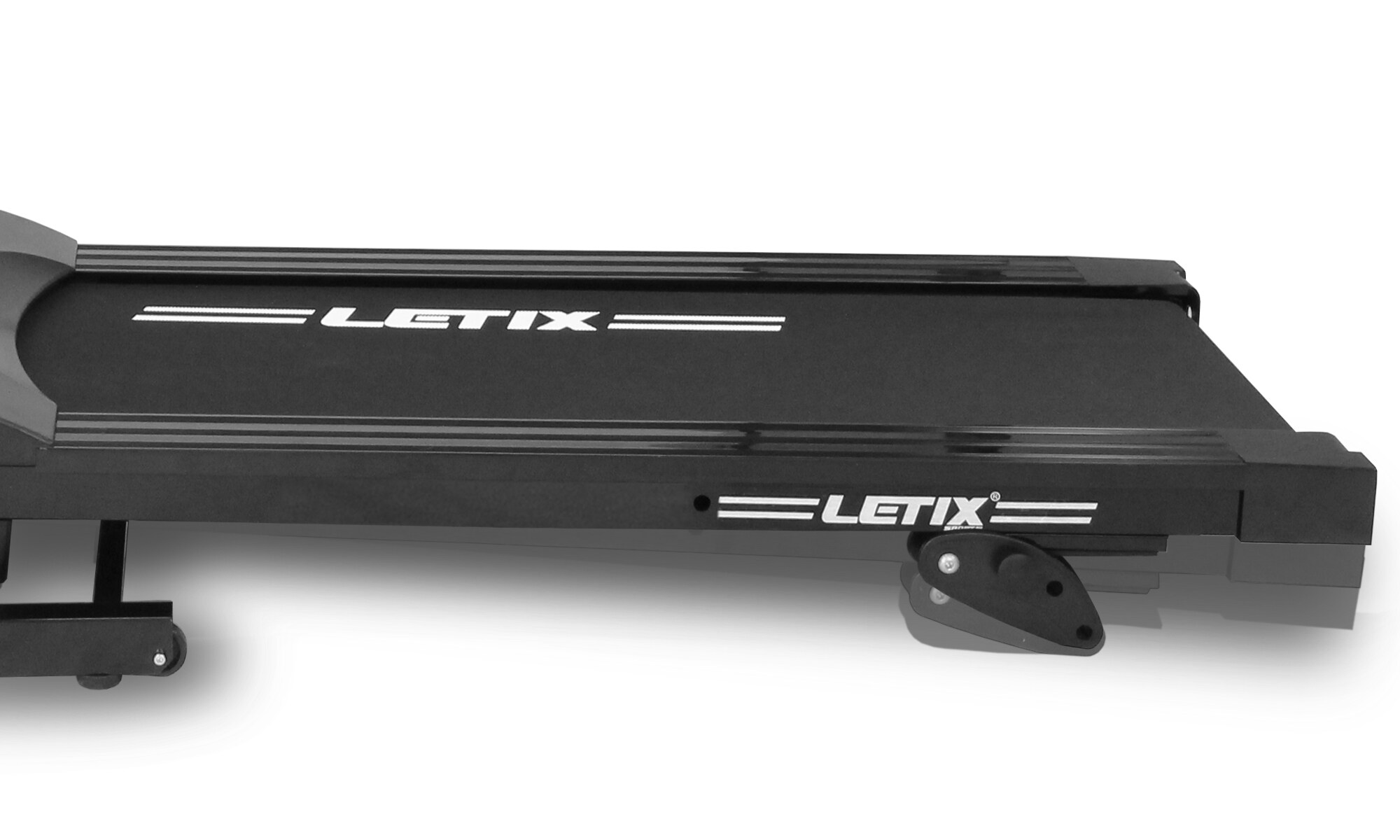 Letix Laufband - SpeedrunnerPRO mit App und Pulsgurt, schwarz