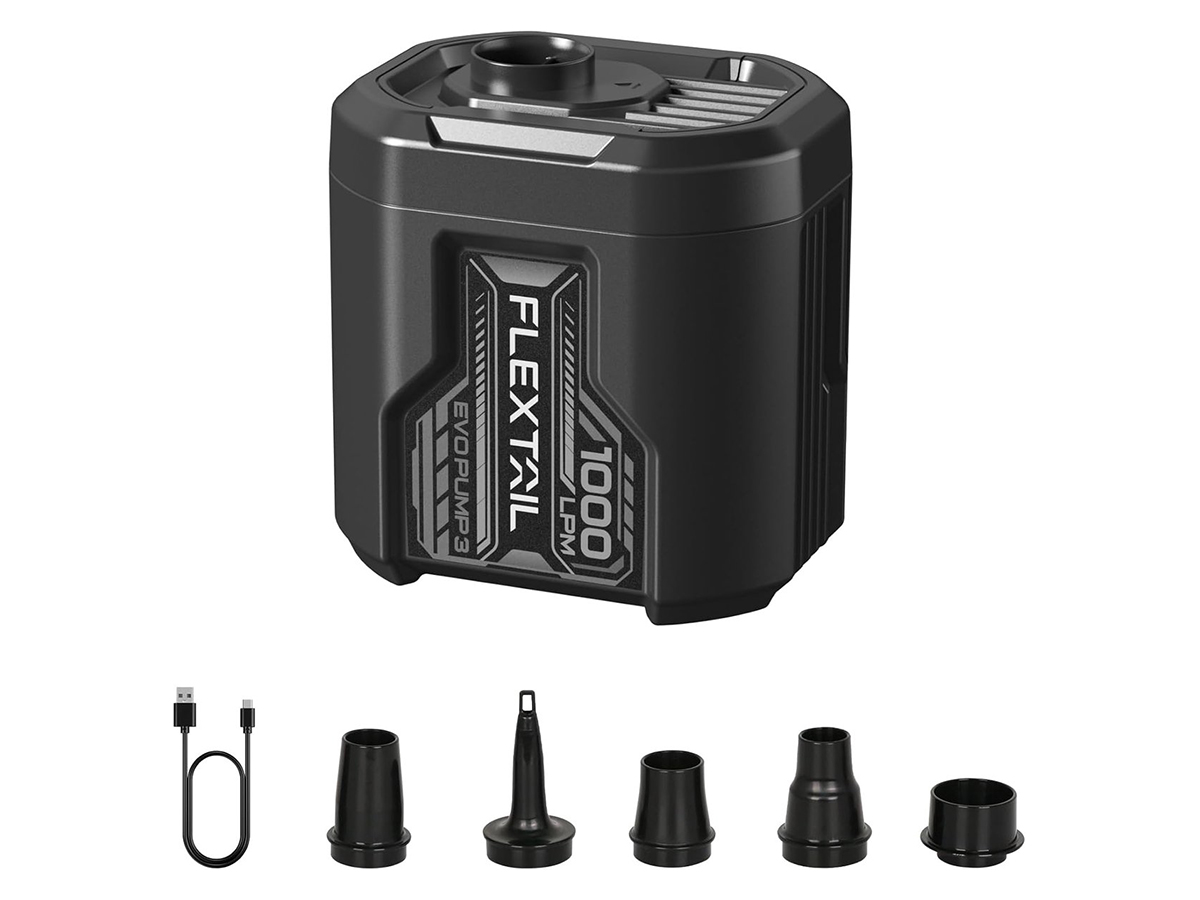 Flextail EVO PUMP 3 luchtpomp - Black