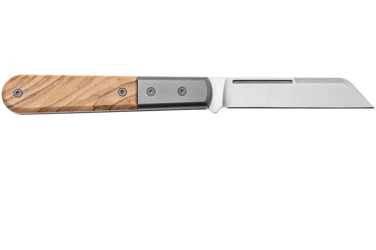 LionSteel Dom Barlow CK0115-UL Olijfhout, zakmes