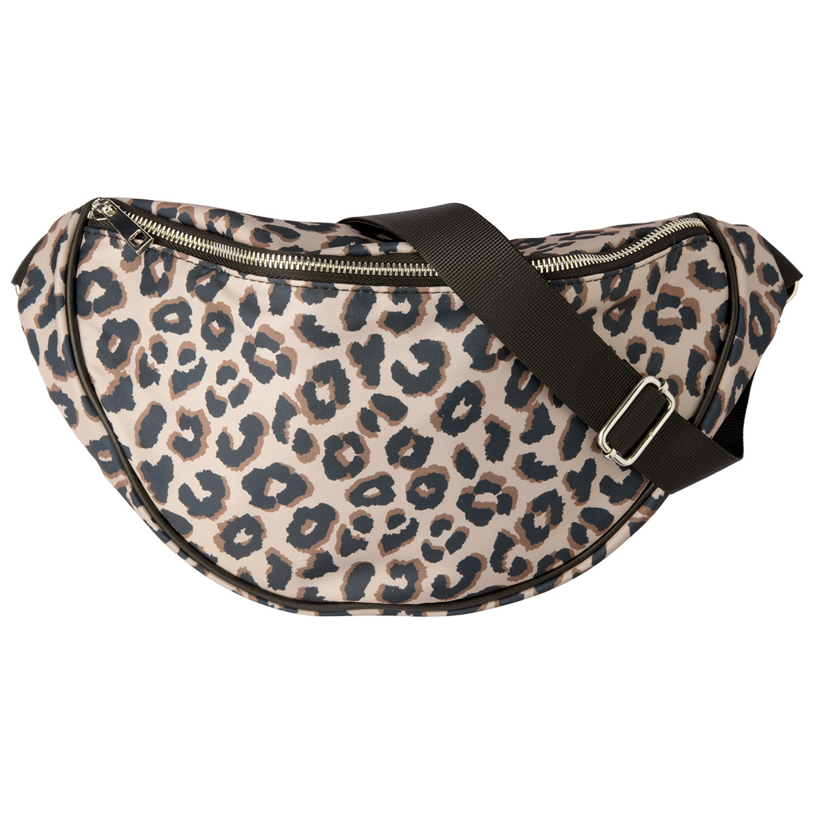 Gina Benotti Damen Hip-Bag im Leo-Look beige / braun / schwarz