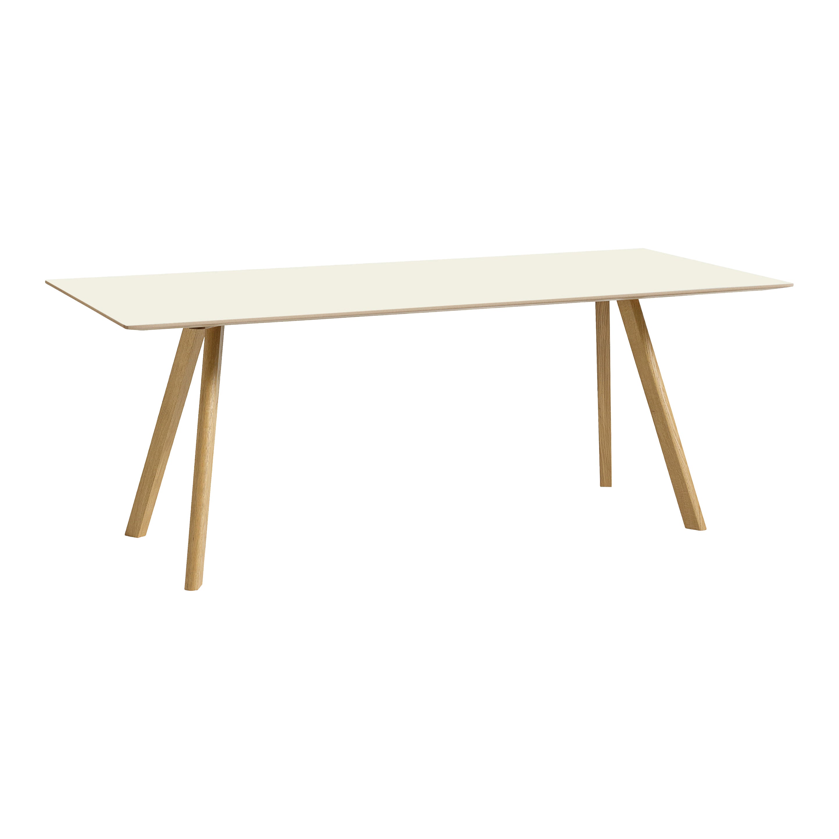 HAY CPH30 2.0 Eettafel - Eikenhout frame Off-Wit