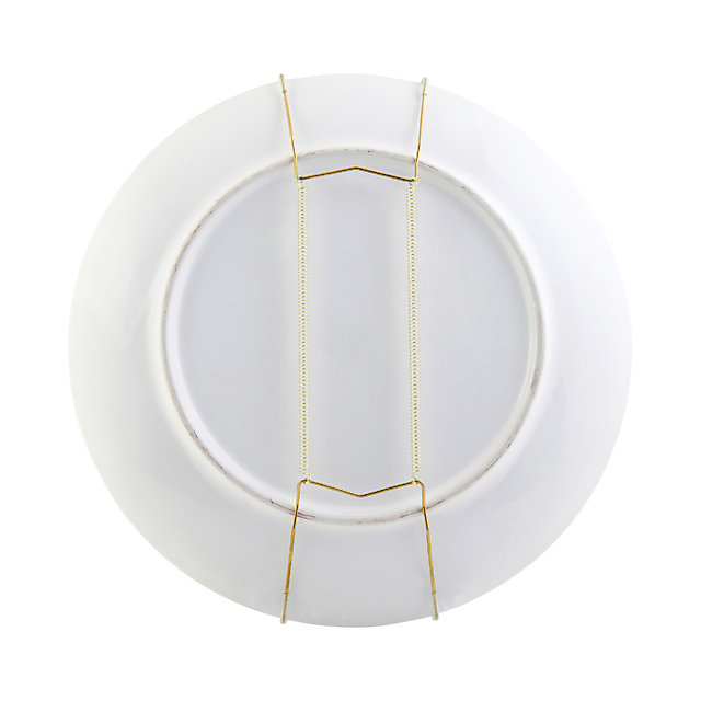 lot de 2 fixe-assiettes en métal taille 1 pour assiettes Ø 15 à 20 cm