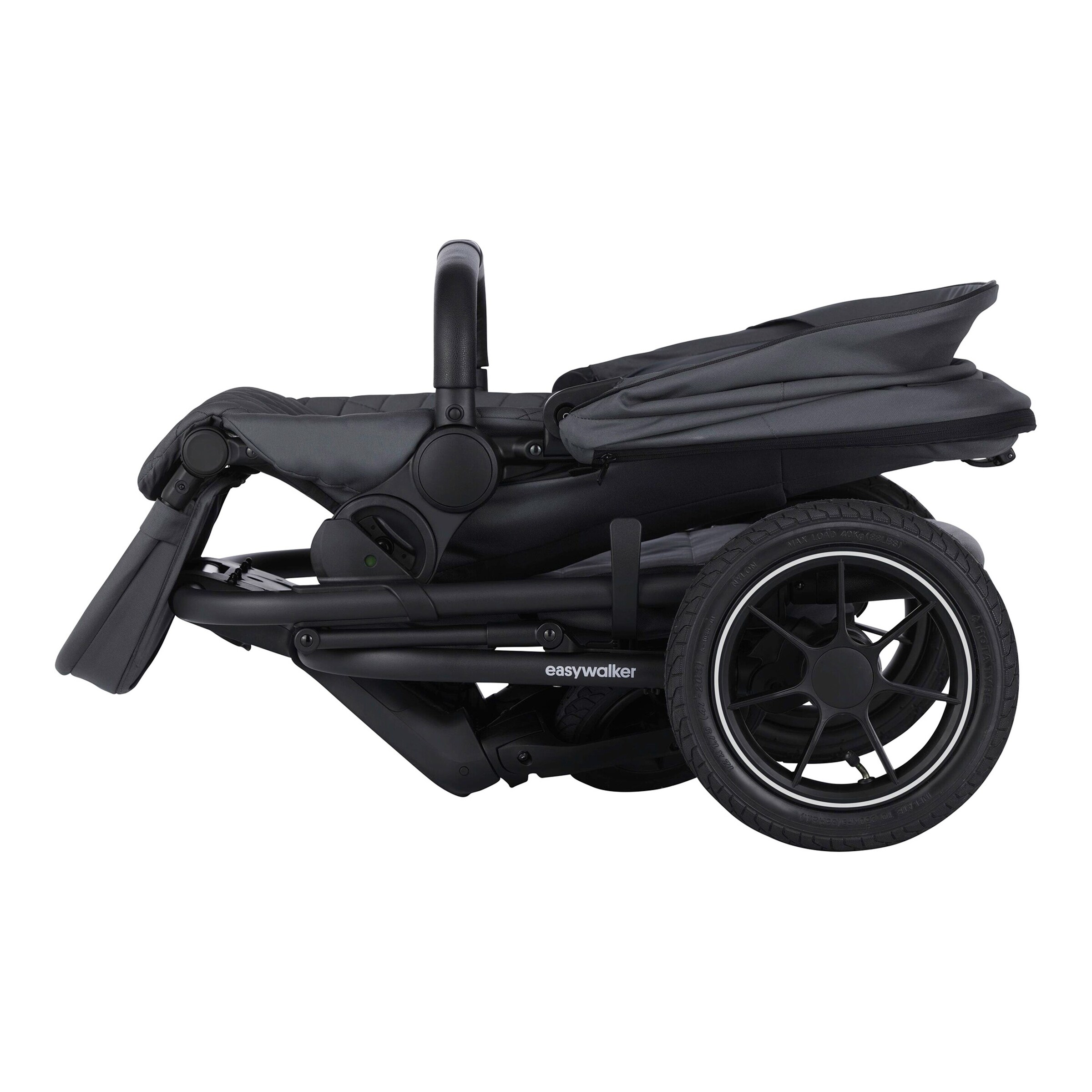 Easywalker Kinderwagen Harvey 5 Premium Air mineral grey