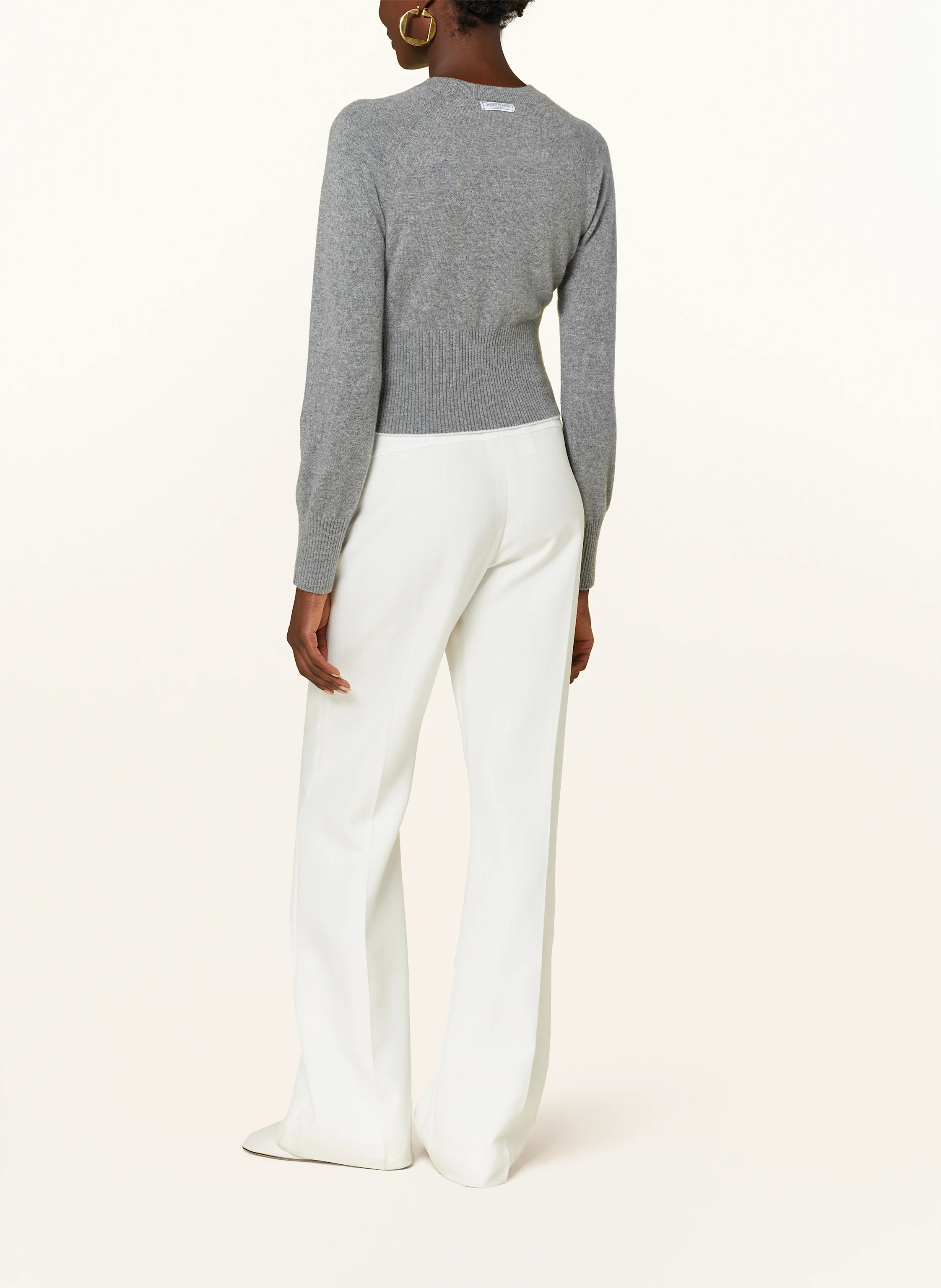JACQUEMUS Cashmere-Pullover LA MAILLE SOGLIA SHIRT