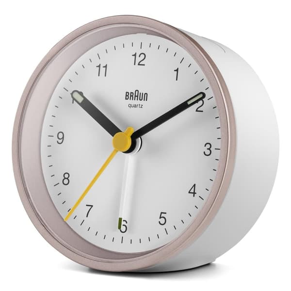 Braun vekkerklokke med snooze og lys BC12PW